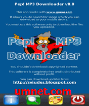 game pic for Pep! MP3 Downloader S60 3rd  S60 5th